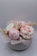 Bouquet Floral em Base de Gesso