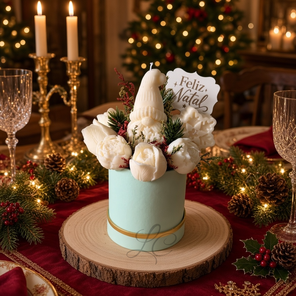 Magia de Natal Iluminada (Verde)